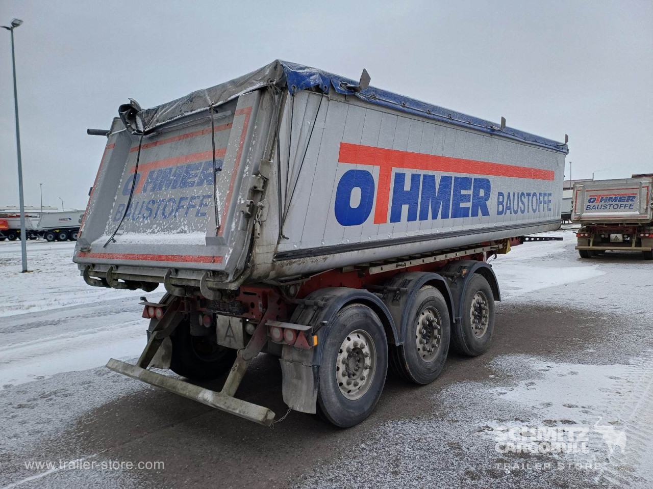 Schmitz Cargobull Kipper Alukastenmulde 27m³ 