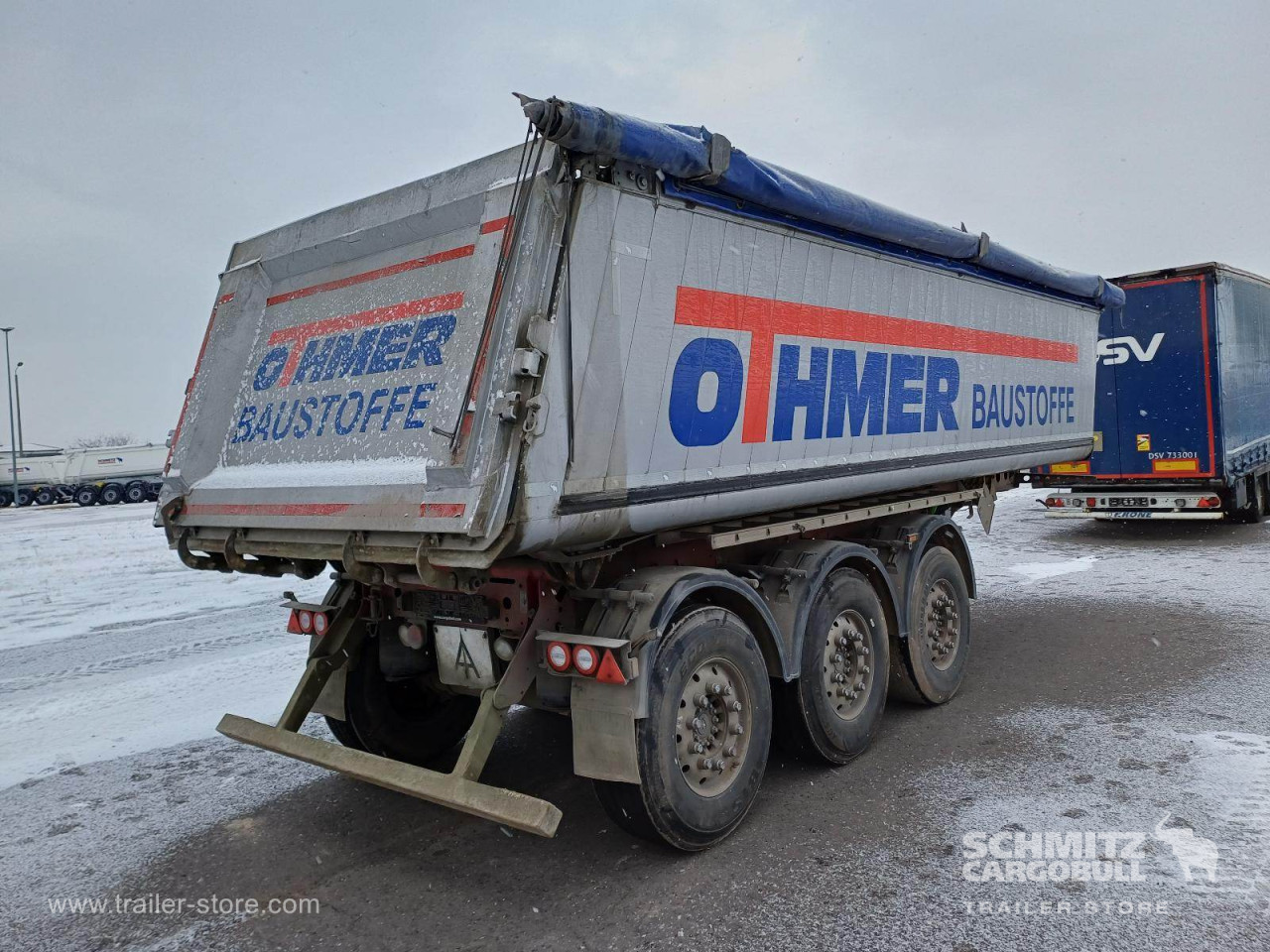 Schmitz Cargobull Kipper Alukastenmulde 27m³ 