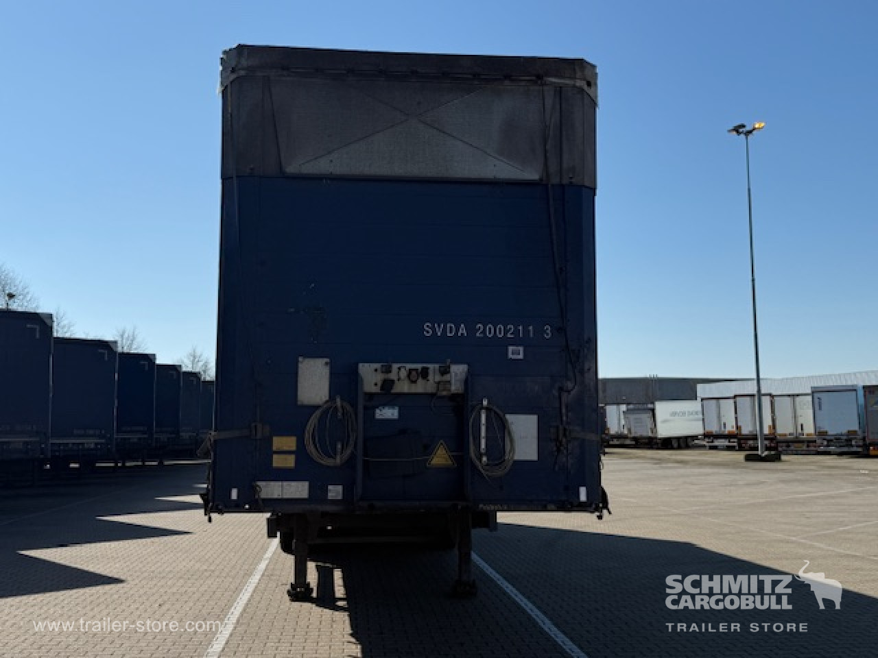 Schmitz Cargobull Oplegger Schuifzeil Mega 
