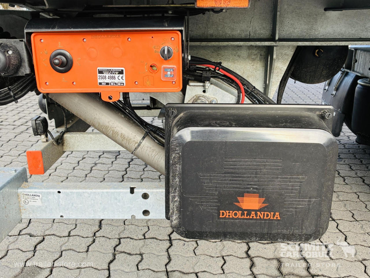 GT TRAILERS Trockenfrachtkoffer Standard Ladebordwand 