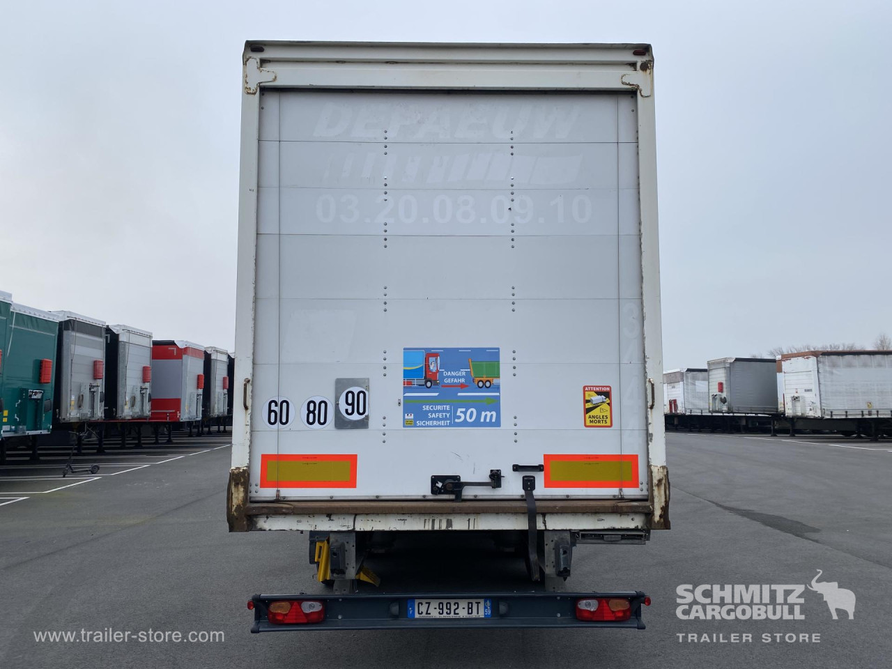 SAMRO Semitrailer Dryfreight Standard 