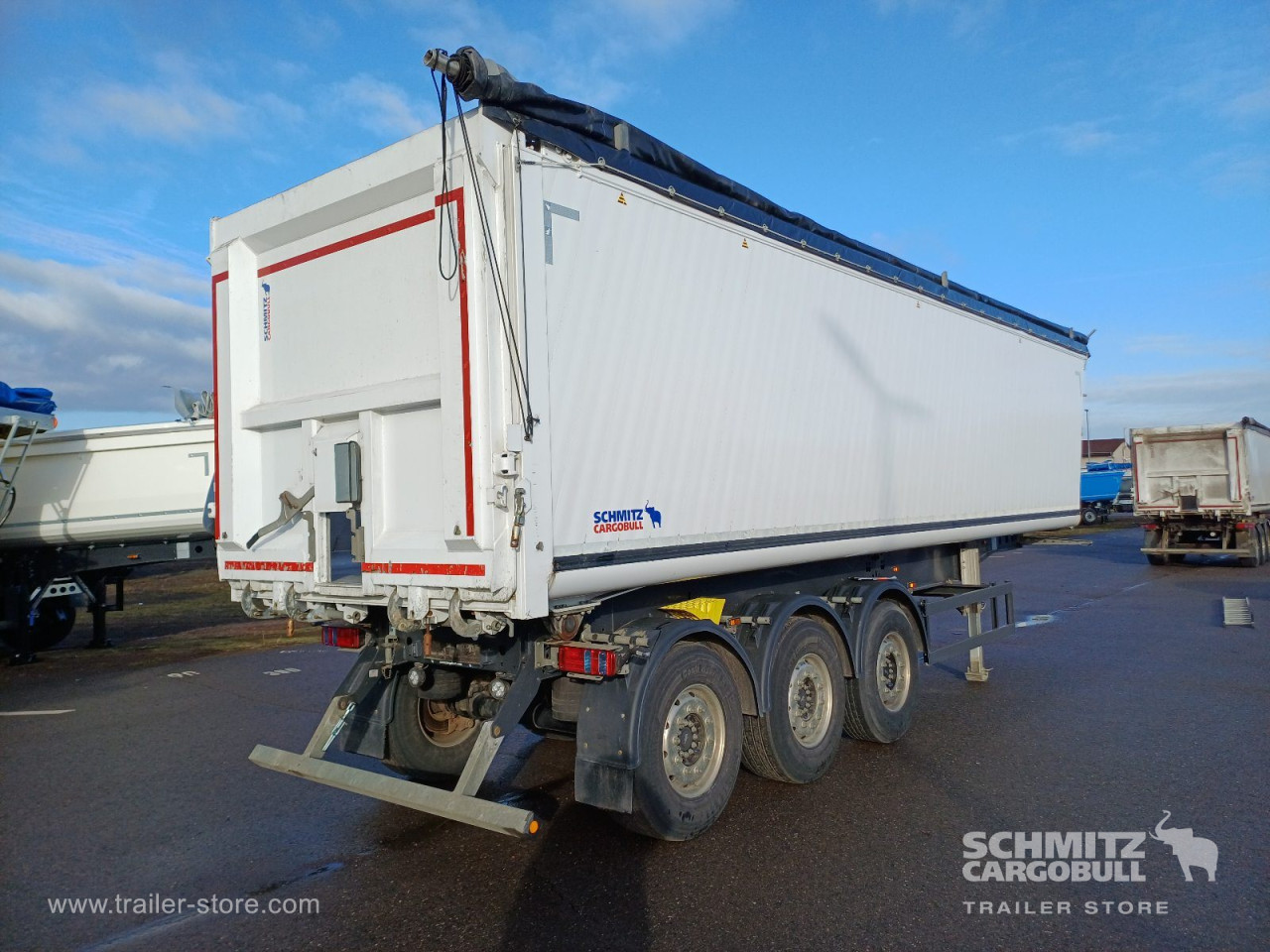 Schmitz Cargobull Kipper Alukastenmulde 52m³ 