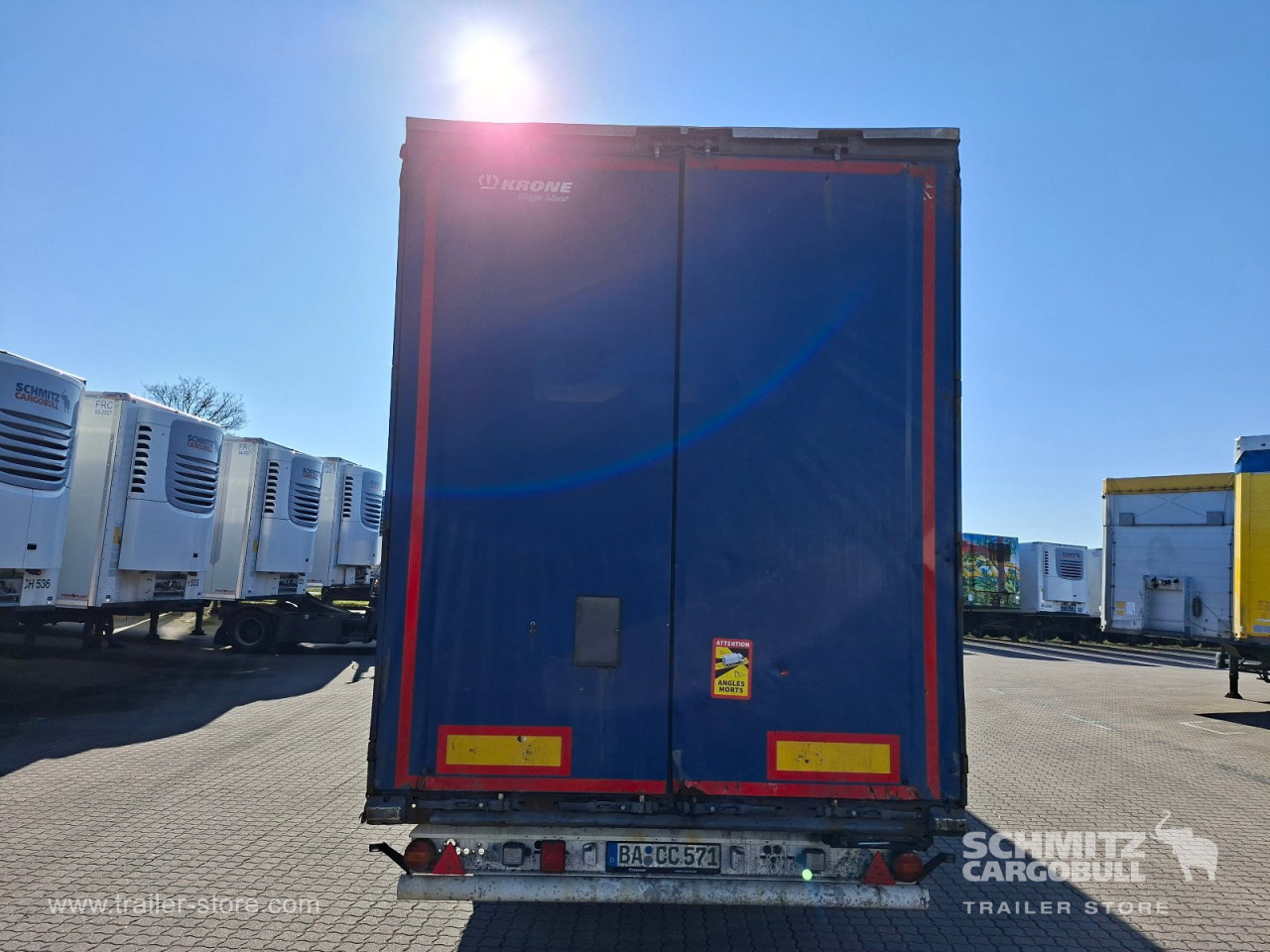 Krone Curtainsider Mega 