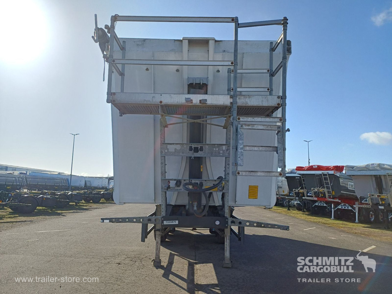 Schmitz Cargobull Kipper Alukastenmulde 52m³ 