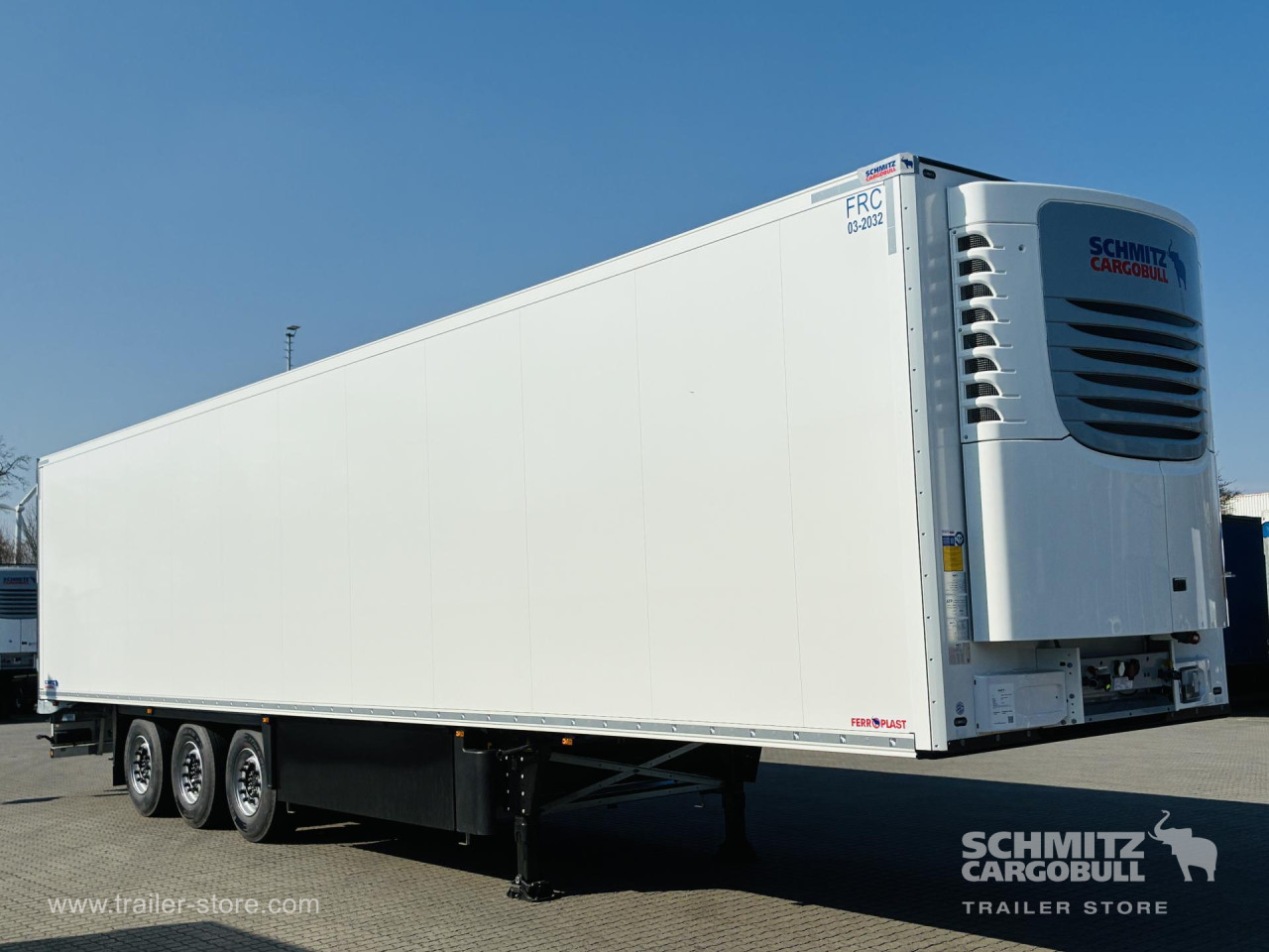 Schmitz Cargobull Tiefkühler Standard Doppelstock Trennwand 