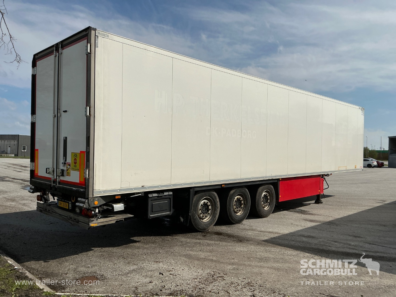 Schmitz Cargobull Auflieger Tiefkühlkoffer Multitemp Double deck Taillift 