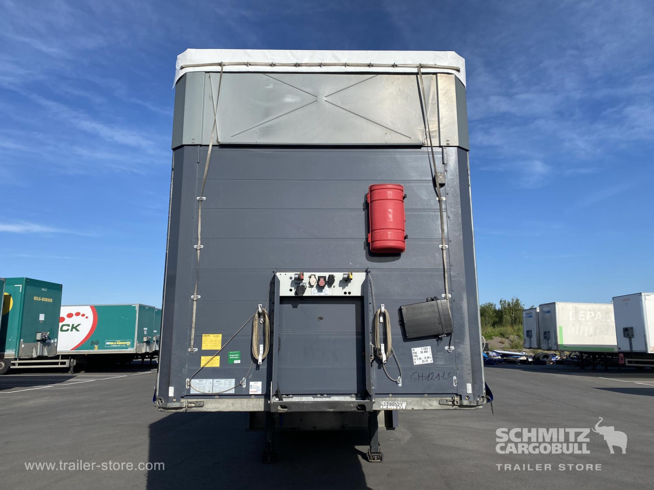 Schmitz Cargobull Semitrailer Curtainsider Mega Hayon 
