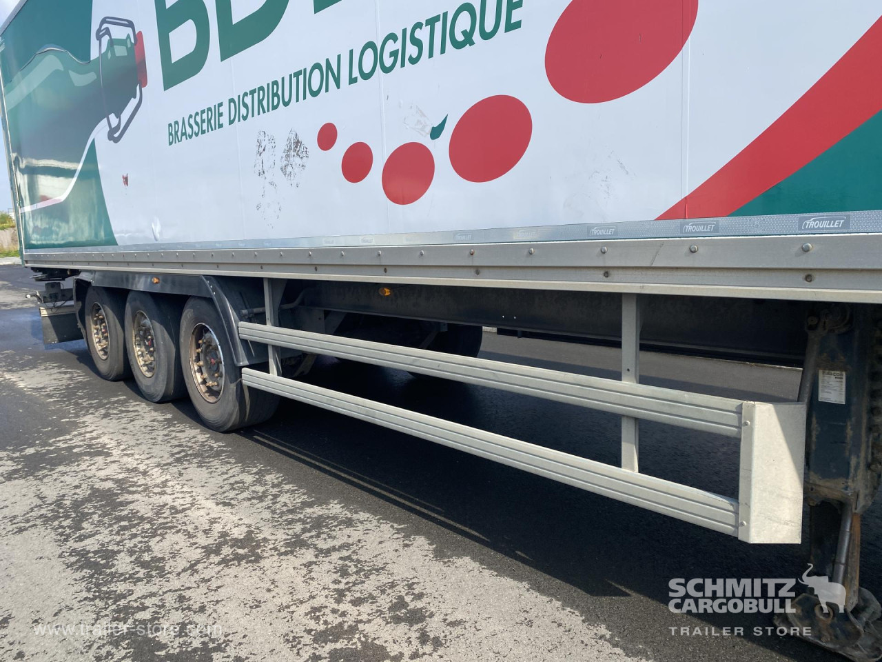 TROUILLET Semitrailer Dryfreight Standard 
