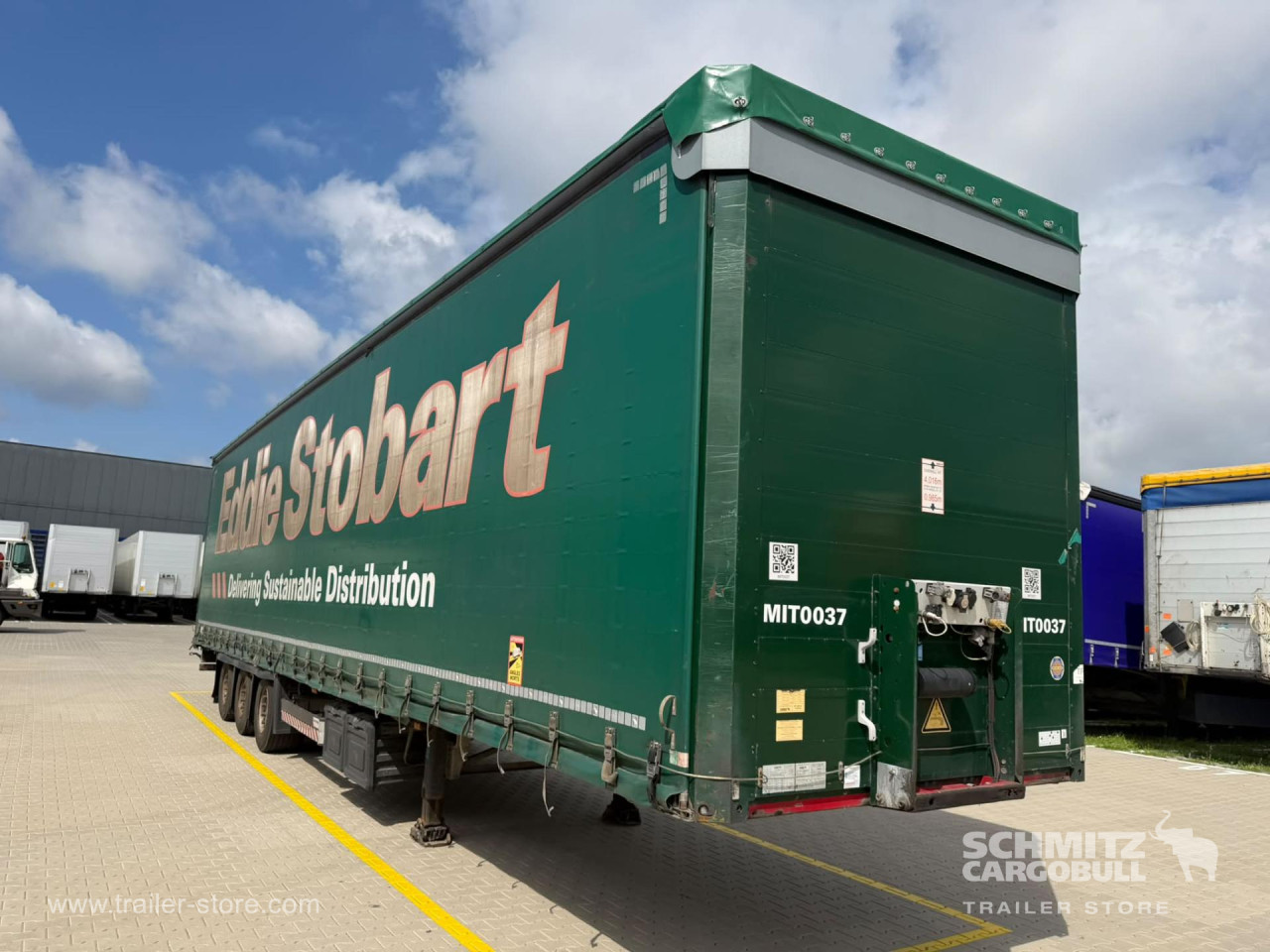 Schmitz Cargobull Oplegger Schuifzeil Mega 