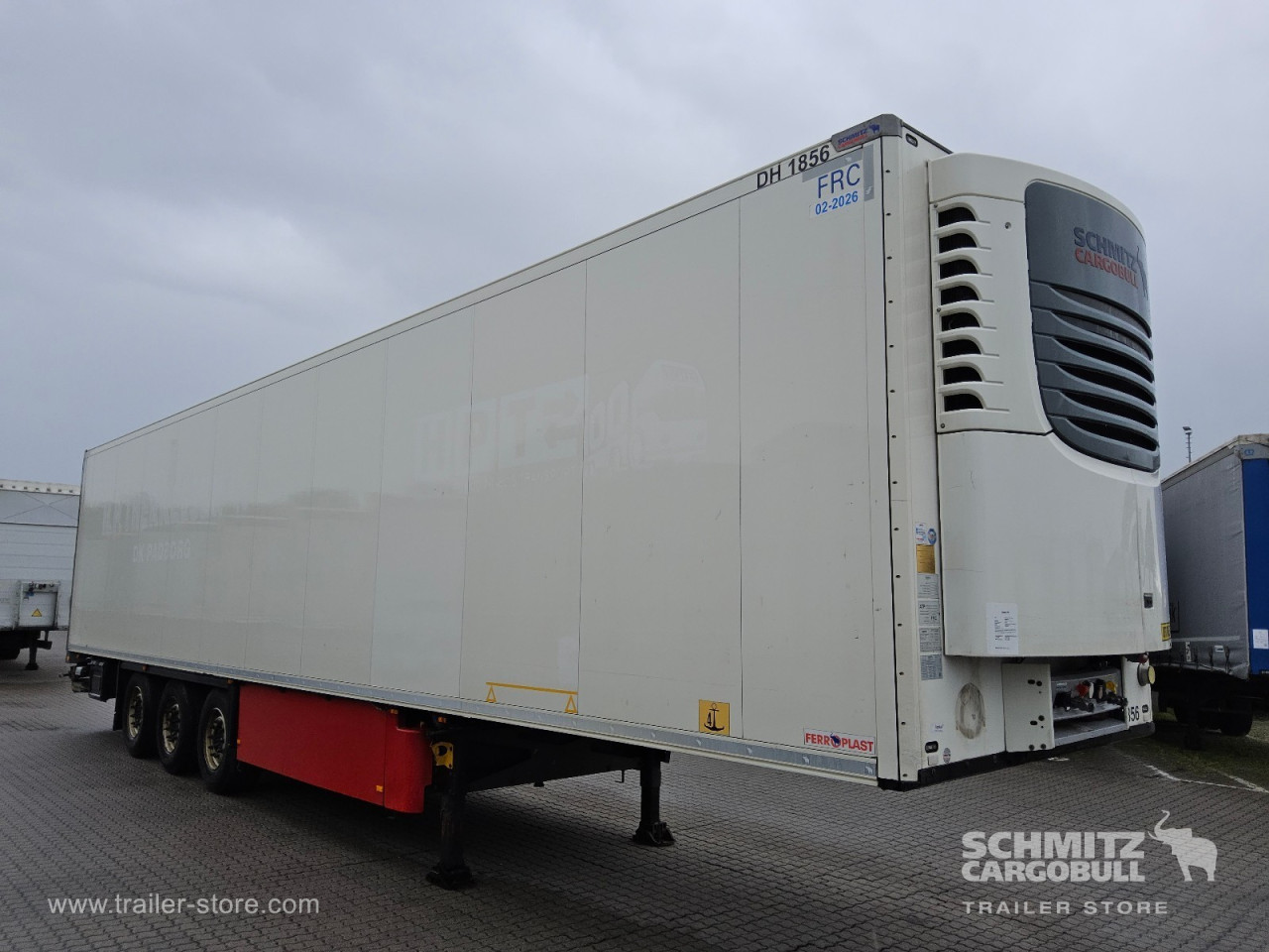 Schmitz Cargobull Tiefkühler Multitemp Doppelstock Ladebordwand 