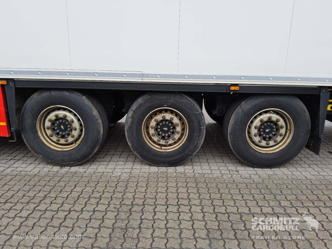 Schmitz Cargobull Tiefkühler Multitemp Doppelstock Ladebordwand 