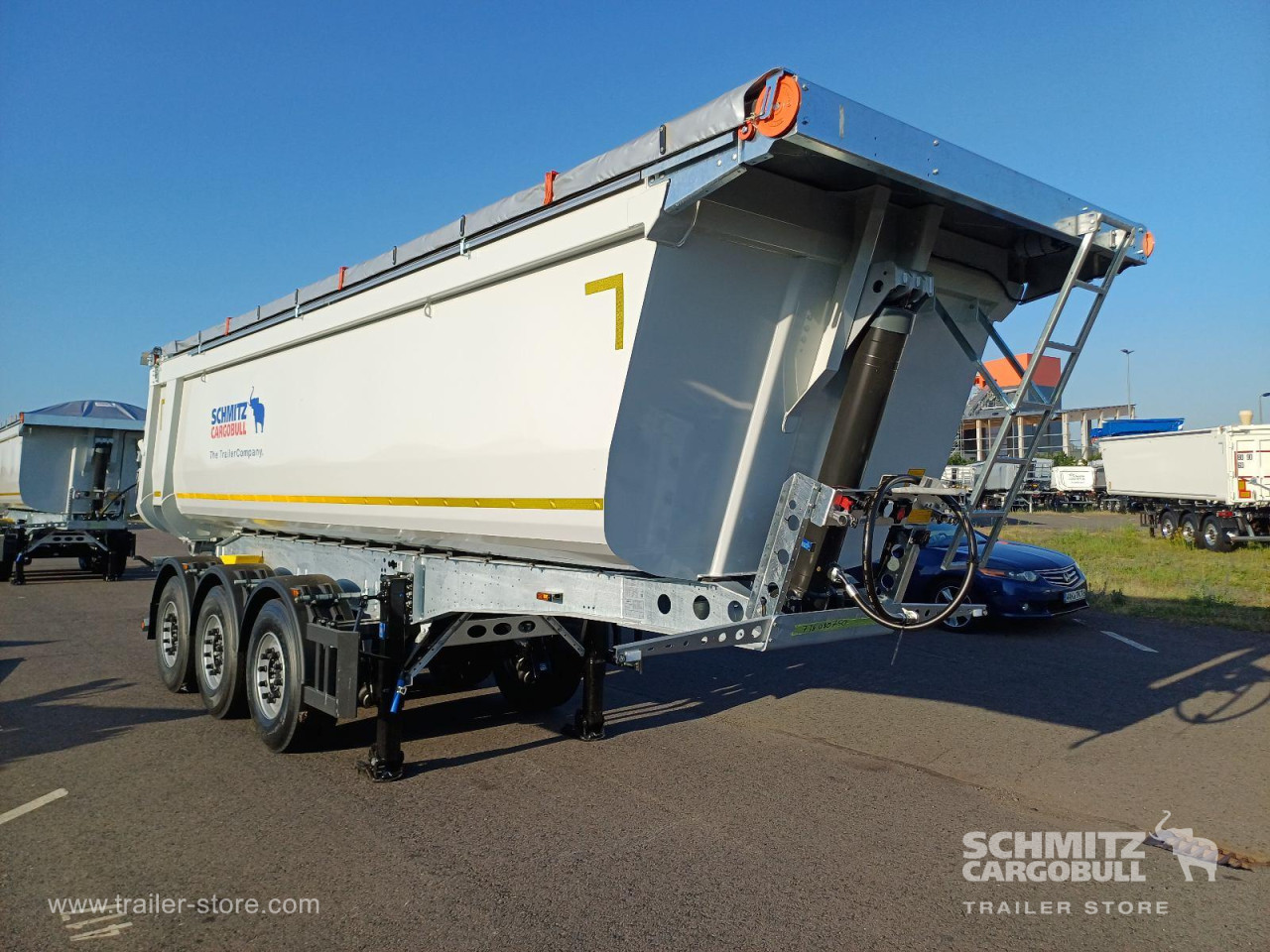Schmitz Cargobull Kipper Stahlrundmulde 28m³ 