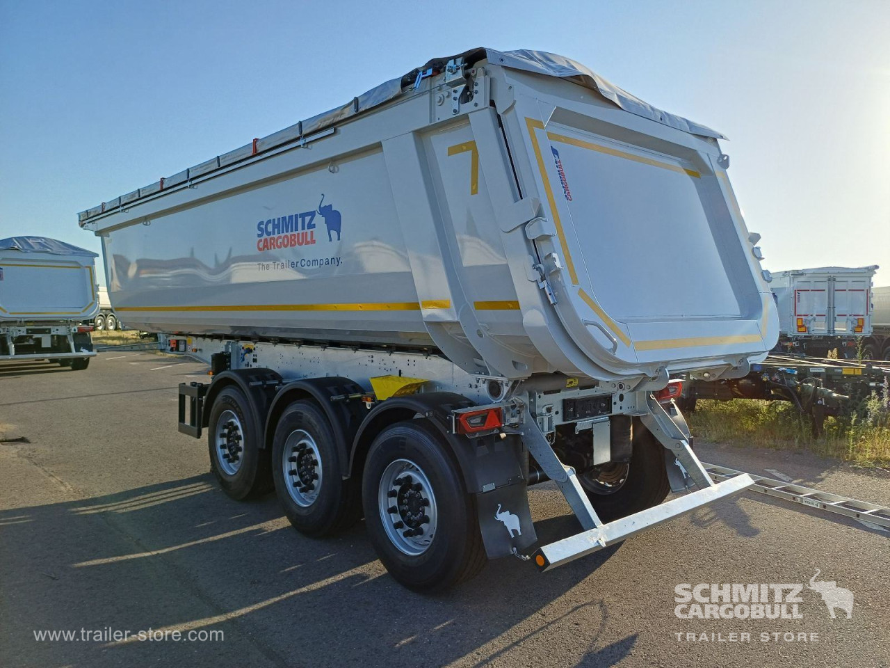 Schmitz Cargobull Kipper Stahlrundmulde 28m³ 