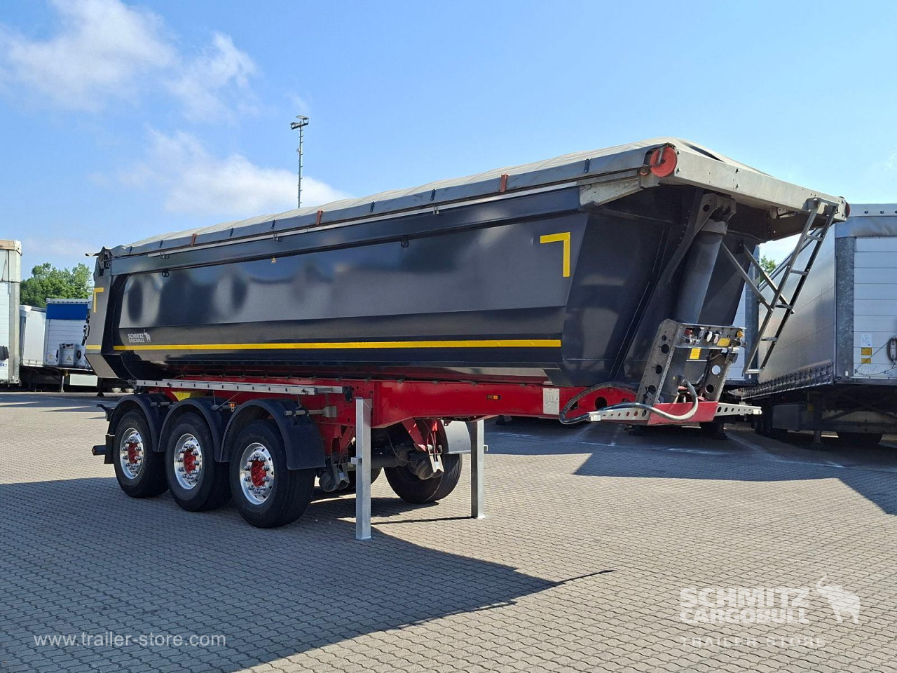 Schmitz Cargobull Kipper Stahlrundmulde 24m³ 