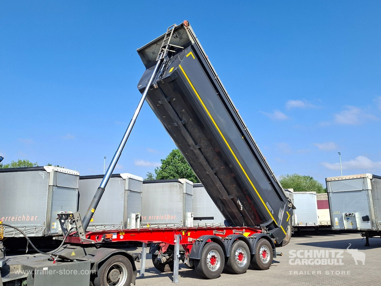 Schmitz Cargobull Kipper Stahlrundmulde 24m³ 