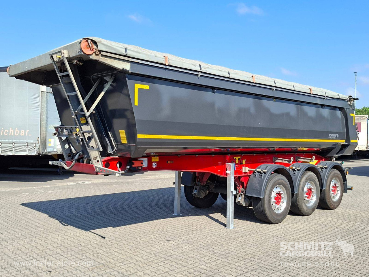 Schmitz Cargobull Kipper Stahlrundmulde 24m³ 