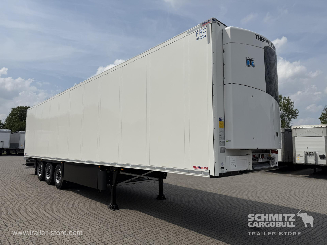 Schmitz Cargobull Tiefkühler Standard Doppelstock Trennwand 