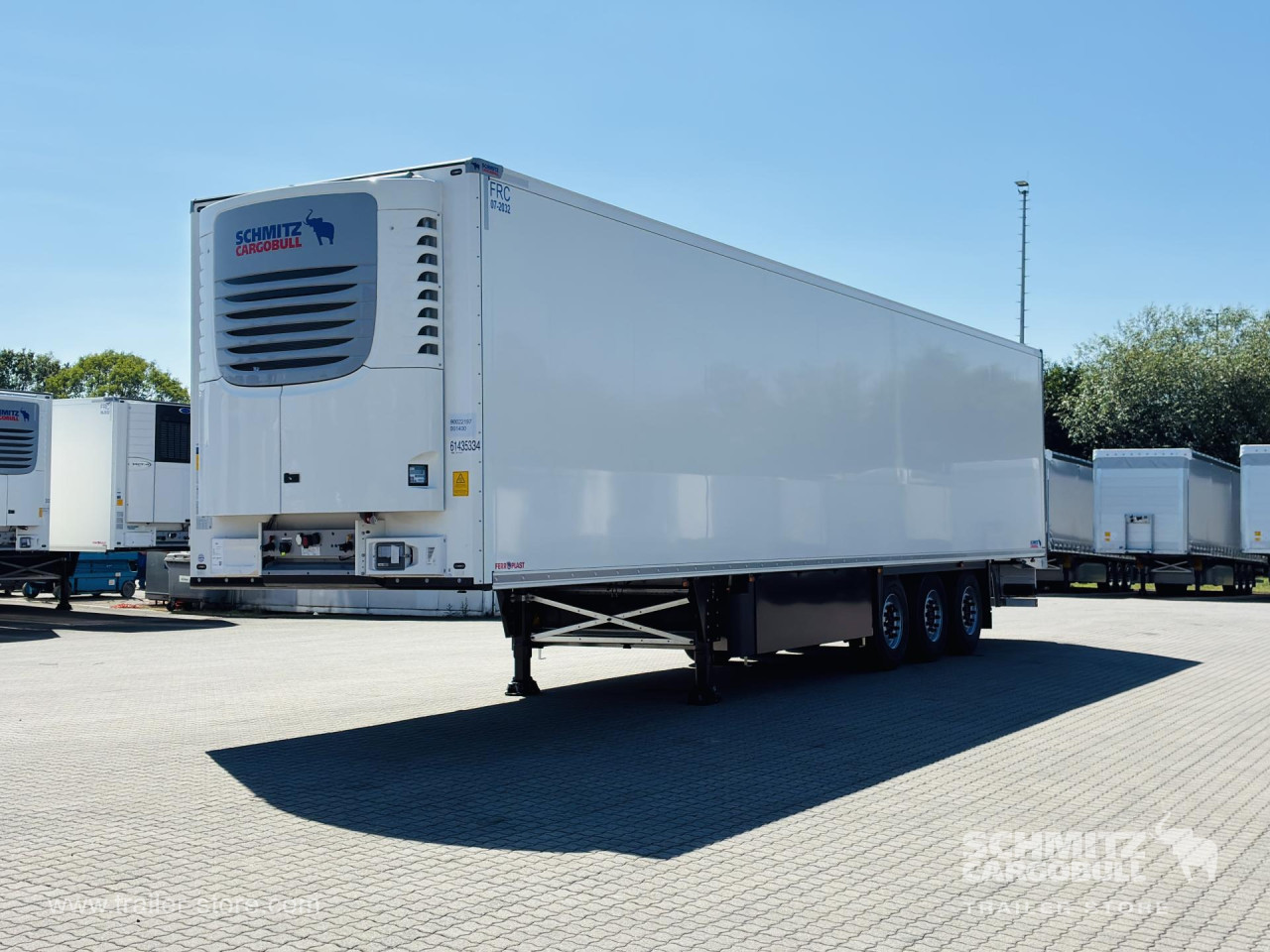 Schmitz Cargobull Tiefkühler Standard Doppelstock Trennwand 