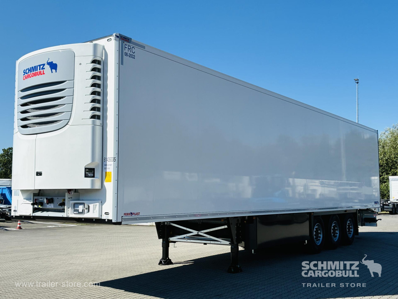 Schmitz Cargobull Tiefkühler Standard Doppelstock Trennwand 