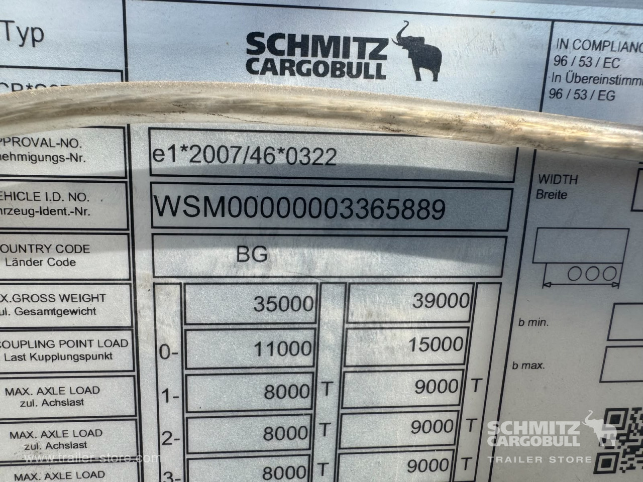 Schmitz Cargobull Curtainsider Standard 
