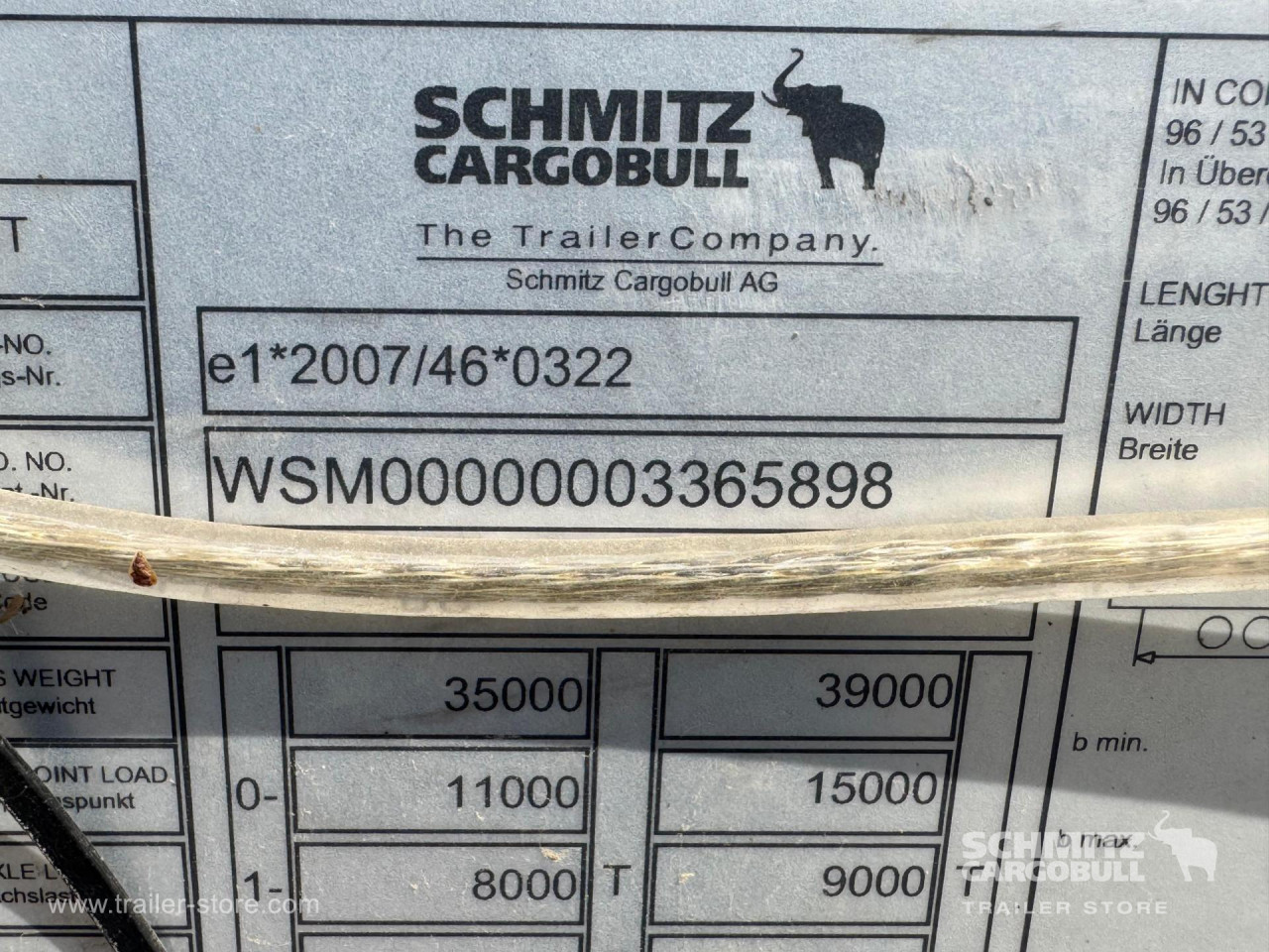 Schmitz Cargobull Curtainsider Standard 