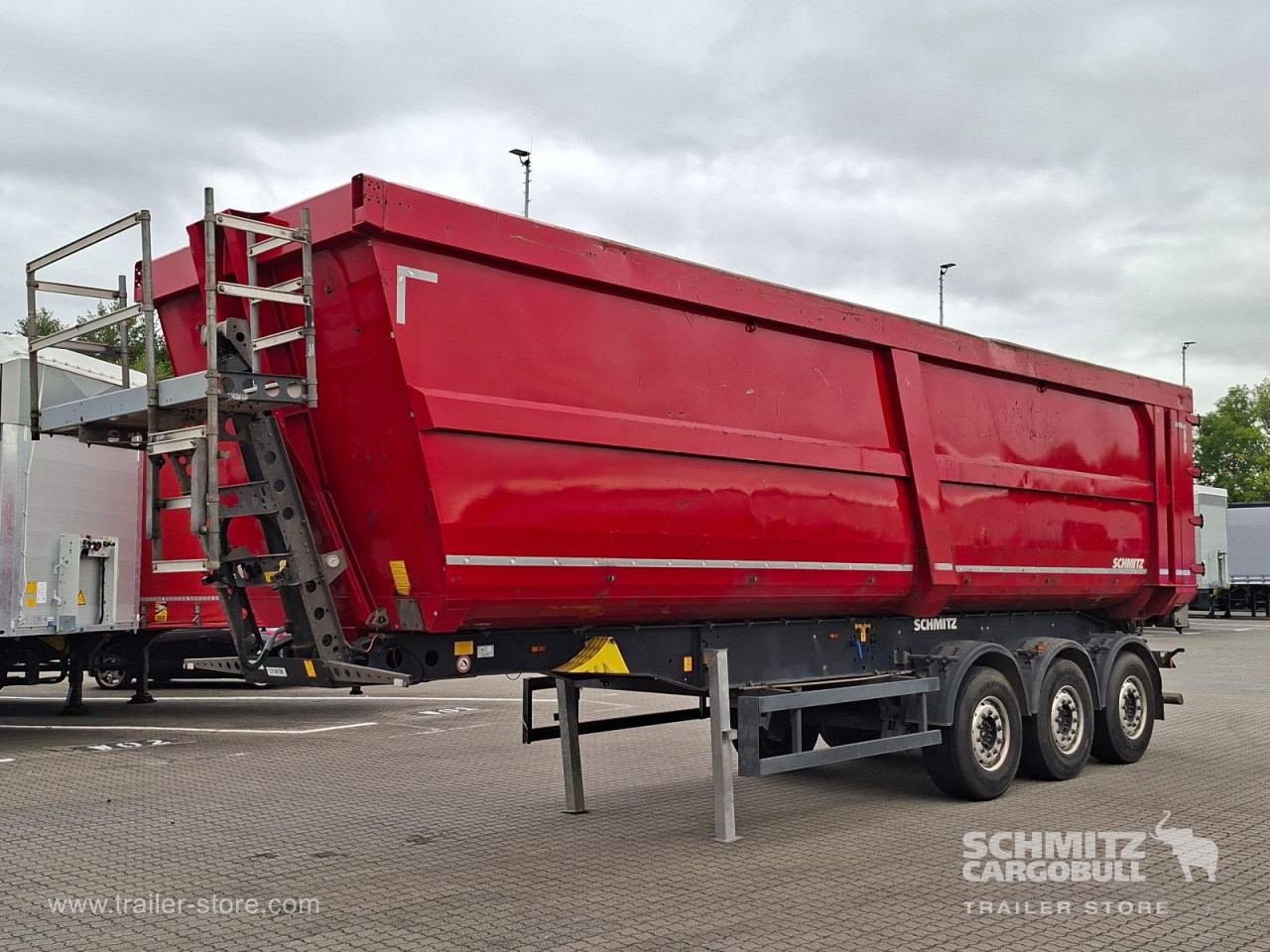 Schmitz Cargobull Kipper Stahlrundmulde 53m³ 