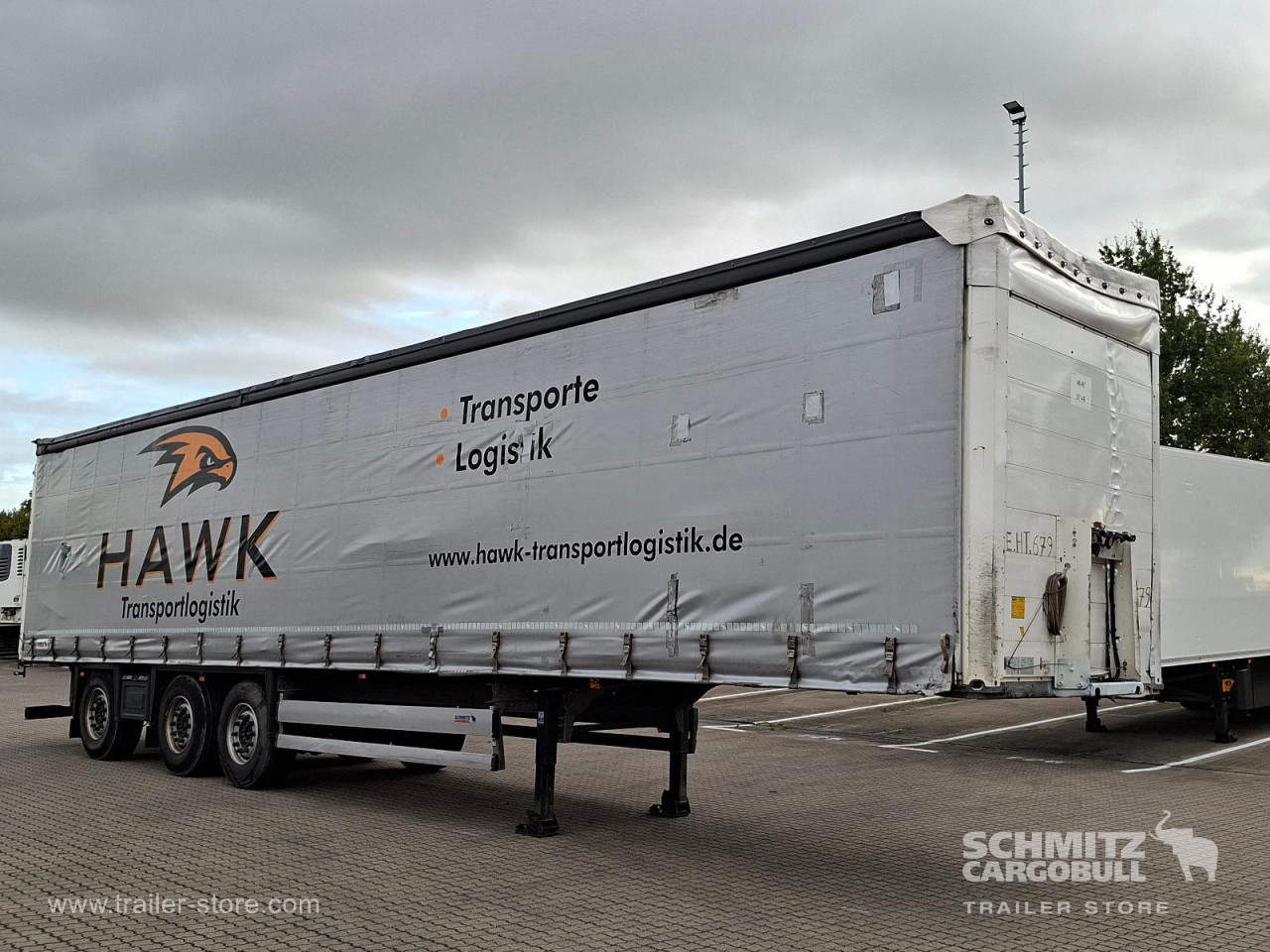 Schmitz Cargobull Curtainsider Standard Staplerhalterung 
