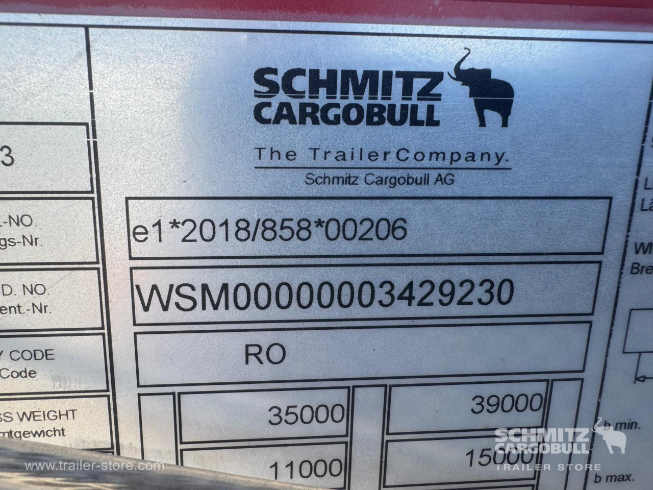 Schmitz Cargobull Prelat? culisant? standard 