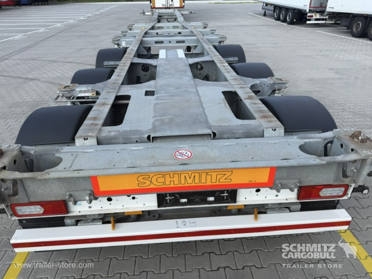 Schmitz Cargobull Oplegger Container chassis Standard 