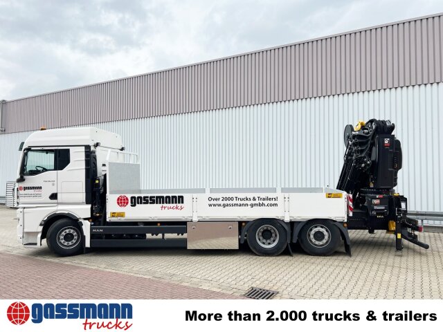 MAN TGX 26.510 6x2-4 LL, Kran Hiab X-HiPro 548 E-8, 