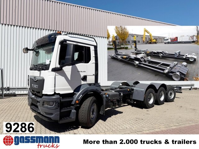 MAN TGS 35.470 8x4-4 BL, Lenk-/Liftachse, Navi, 