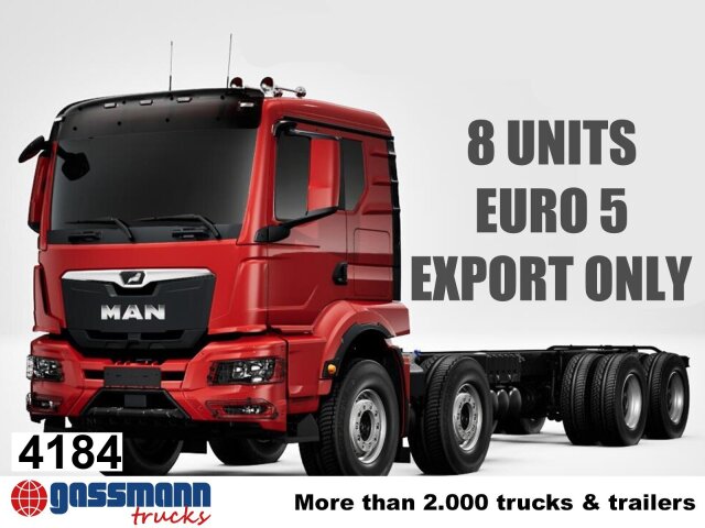 MAN TGS 41.440/480 8x4 BB CH, MEHRFACH VORHANDEN! 