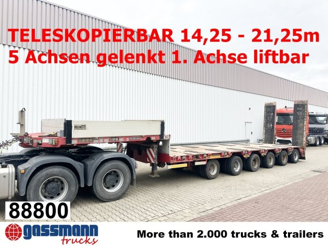 Goldhofer STZ-L 6-67/80 A, 6 Achsen, 86.000kg Ges.-Gew. 