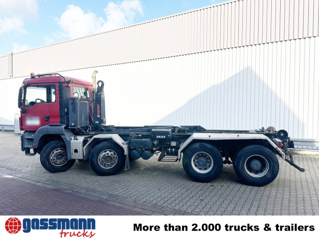MAN TGS 35.400 8x4 BL, Schub-Knick bis 6,5m 
