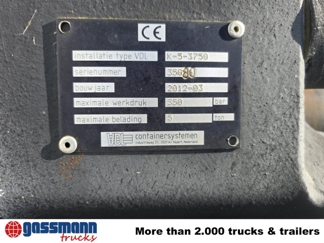 Iveco EuroCargo ML 75 E 16 VDL Cityabrollanlage 