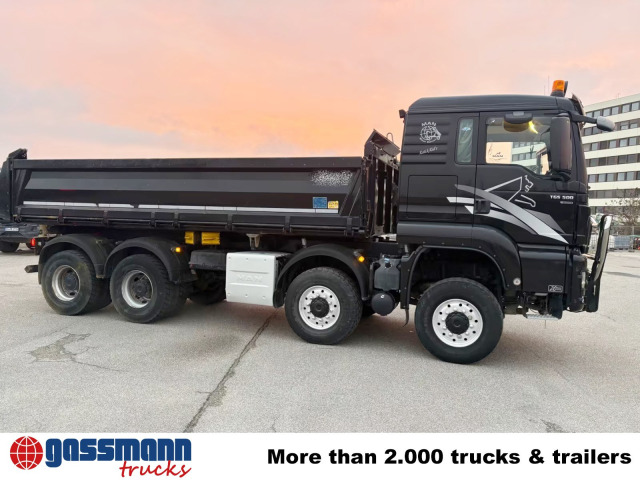 MAN TGS 35.500 8x8, Meiller Bordmatik 