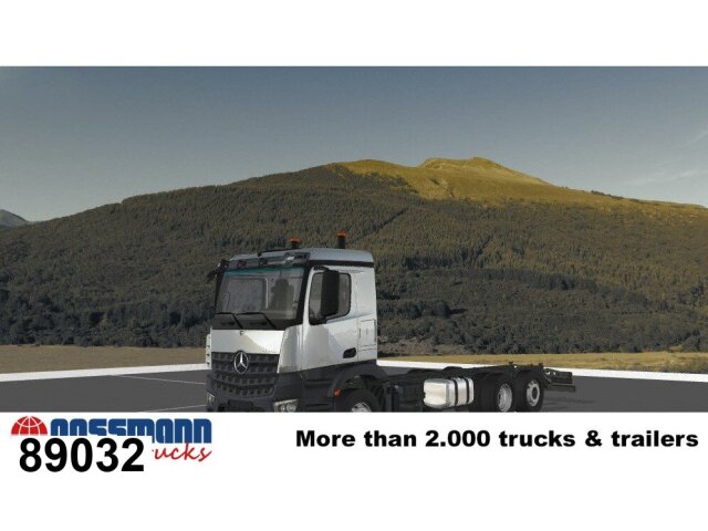 Mercedes Benz Arocs 2553 L 6x2, Lenk-/liftachse, Navi, 