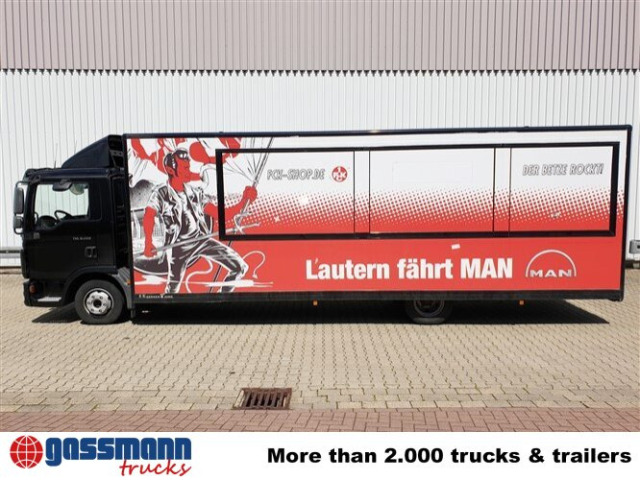 MAN TGL 8.220 4x2 BL, Verkaufsaufbau, NUR 15.800KM! 