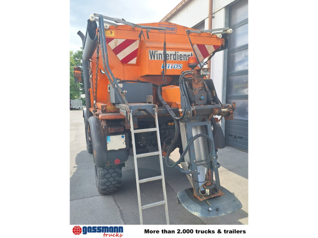 Unimog U 130 4x4, Kipper, Zapfwelle vorne+hinten, 
