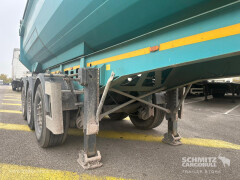 BENALU Semitrailer Tipper Steel half pipe body 39m³ 