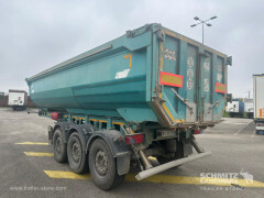 BENALU Semitrailer Tipper Steel half pipe body 39m³ 
