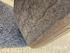 KAESSBOHRER Tipper Steel half pipe body 27m³ 