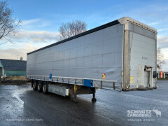 Schmitz Cargobull Curtainsider Standard , Folding wall right 