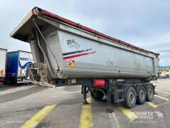 Schmitz Cargobull Semitrailer Tipper Steel half pipe body 30m³ 