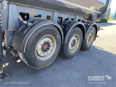 Schmitz Cargobull Semitrailer Tipper Steel half pipe body 26m³ 