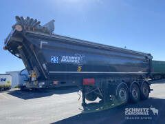 Schmitz Cargobull Semitrailer Tipper Steel half pipe body 26m³ 