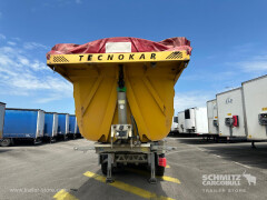 TECNOKAR Semitrailer Tipper Steel half pipe body 