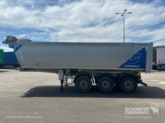 ANDERE Semitrailer Tipper Steel half pipe body 