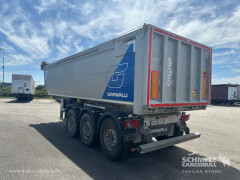 ANDERE Semitrailer Tipper Steel half pipe body 