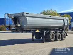 SCHWARZMUELLER Tipper Steel half pipe body 24m³ 